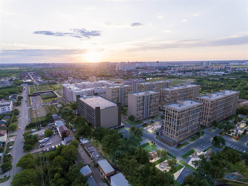 Фото №5: 2-комнатная квартира 65 м² - Краснодар, жилой комплекс Небо, 9-й километр, мкр. Прикубанский внутригородской округ, ул. Ярославская, 115к2