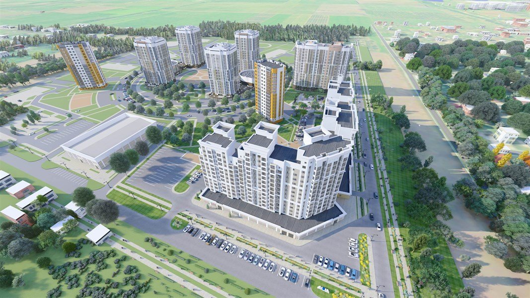 Фото №4: 1-комнатная квартира 63 м² - Краснодар, Прикубанский внутригородской округ, мкр. жилой комплекс Зеленодар