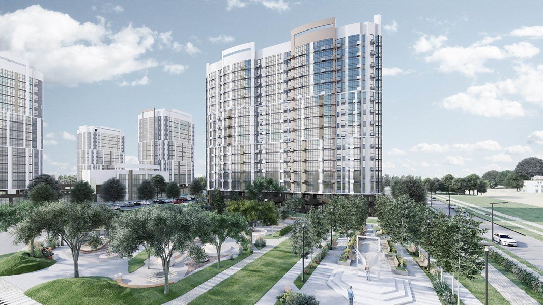 Фото №5: 1-комнатная квартира 66 м² - Краснодар, Прикубанский внутригородской округ, мкр. жилой комплекс Зеленодар