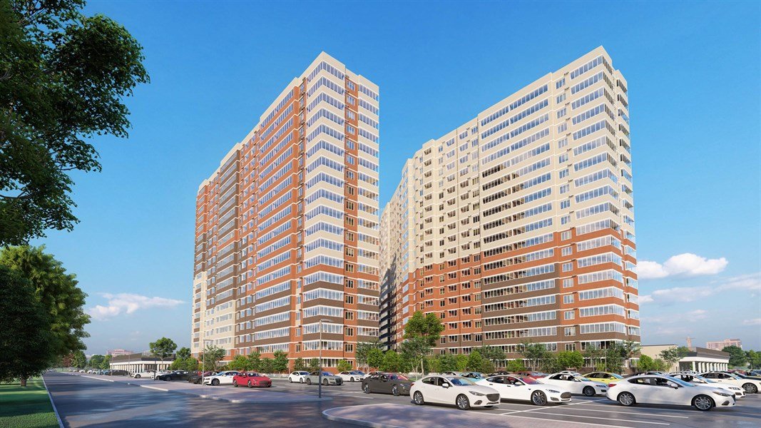 Фото №4: 2-комнатная квартира 54 м² - Краснодар, Прикубанский внутригородской округ, мкр. жилой комплекс Грани, ул. Западный Обход, 45к6