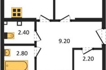 Фото №1: 3-комнатная квартира 82 м² - Краснодар, мкр. Прикубанский внутригородской округ, 