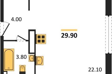 Фото №1: Студия 30 м² - Краснодар, мкр. Прикубанский внутригородской округ, 