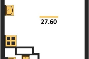 Фото №1: Студия 27 м² - Краснодар, мкр. Прикубанский внутригородской округ, 