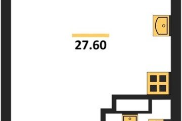 Фото №1: Студия 27 м² - Краснодар, мкр. Прикубанский внутригородской округ, 