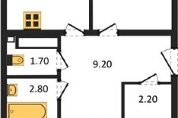 Фото №1: 3-комнатная квартира 82 м² - Краснодар, мкр. Прикубанский внутригородской округ, 