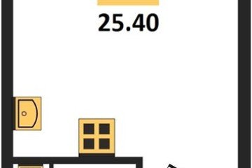 Фото №1: Студия 25 м² - Краснодар, мкр. Прикубанский внутригородской округ, 