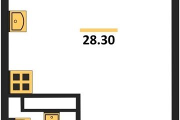 Фото №1: Студия 28 м² - Краснодар, мкр. Прикубанский внутригородской округ, 