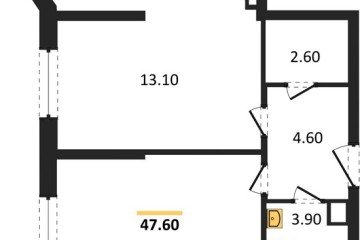 Фото №1: 2-комнатная квартира 47 м² - Краснодар, мкр. Прикубанский внутригородской округ, 