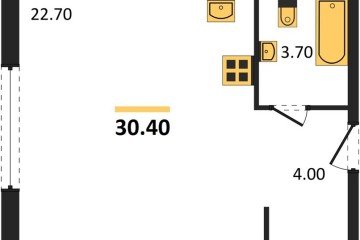 Фото №1: Студия 30 м² - Краснодар, мкр. Прикубанский внутригородской округ, 