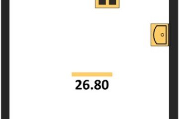 Фото №1: Студия 26 м² - Краснодар, мкр. Прикубанский внутригородской округ, 