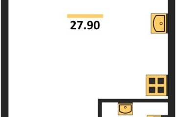 Фото №1: Студия 27 м² - Краснодар, мкр. Прикубанский внутригородской округ, 