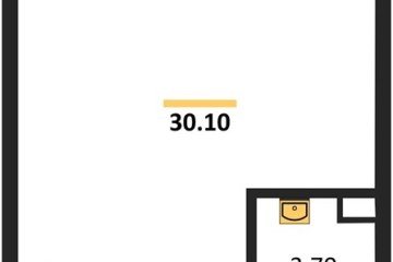 Фото №1: Студия 30 м² - Краснодар, мкр. Прикубанский внутригородской округ, 