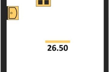 Фото №1: Студия 26 м² - Краснодар, мкр. Прикубанский внутригородской округ, 