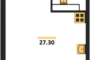 Фото №1: Студия 27 м² - Краснодар, мкр. Прикубанский внутригородской округ, 