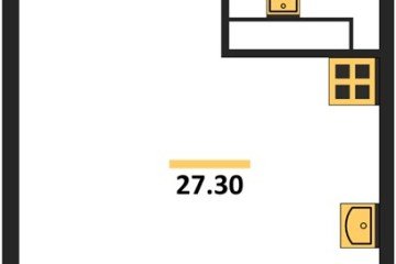 Фото №1: Студия 27 м² - Краснодар, мкр. Прикубанский внутригородской округ, 