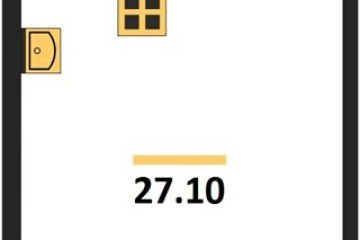 Фото №1: Студия 27 м² - Краснодар, мкр. Прикубанский внутригородской округ, 