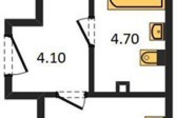 Фото №1: 1-комнатная квартира 44 м² - Краснодар, мкр. жилой комплекс Самолёт-6, 