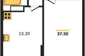Фото №1: 1-комнатная квартира 37 м² - Краснодар, мкр. жилой комплекс Самолёт-6, 