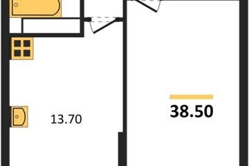 Фото №1: 1-комнатная квартира 38 м² - Краснодар, мкр. жилой комплекс Самолёт-6, 