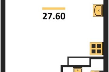 Фото №1: Студия 27 м² - Краснодар, мкр. Прикубанский внутригородской округ, 