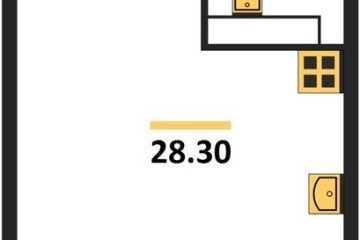 Фото №1: Студия 28 м² - Краснодар, мкр. Прикубанский внутригородской округ, 