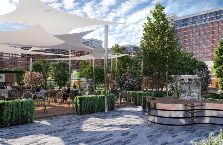 Фото №6: 1-комнатная квартира 45 м² - Краснодар, жилой комплекс Самолёт-6, мкр. Прикубанский внутригородской округ