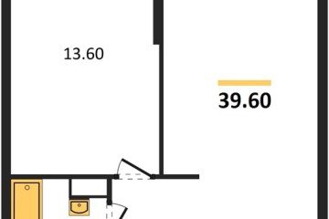 Фото №1: 1-комнатная квартира 39 м² - Краснодар, мкр. Прикубанский внутригородской округ, 