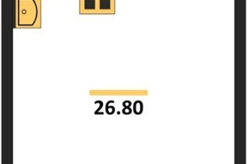 Фото №1: Студия 26 м² - Краснодар, мкр. жилой комплекс Самолёт-6, 