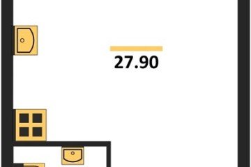 Фото №1: Студия 27 м² - Краснодар, мкр. жилой комплекс Самолёт-6, 