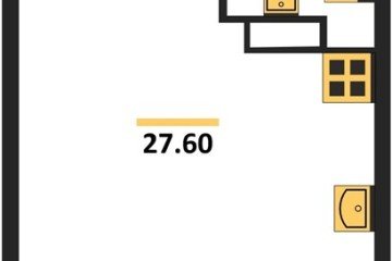 Фото №1: Студия 27 м² - Краснодар, мкр. жилой комплекс Самолёт-6, 