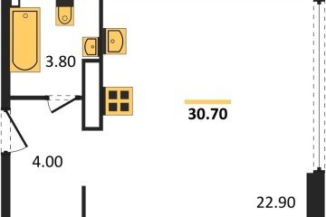Фото №1: Студия 30 м² - Краснодар, мкр. жилой комплекс Самолёт-6, 