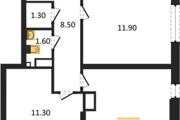 Фото №1: 3-комнатная квартира 72 м² - Краснодар, мкр. жилой комплекс Самолёт-6, 