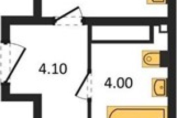 Фото №1: 1-комнатная квартира 43 м² - Краснодар, мкр. жилой комплекс Самолёт-6, 