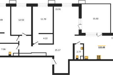 Фото №1: 4-комнатная квартира 120 м² - Армавир, мкр. 8-й, 8