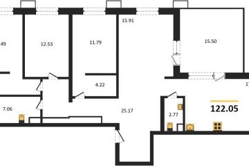 Фото №1: 4-комнатная квартира 122 м² - Армавир, мкр. жилой комплекс Римские Каникулы, 