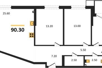 Фото №1: 3-комнатная квартира 91 м² - Краснодар, мкр. Парк Победы, ул. имени Героя Дангириева, 2к1