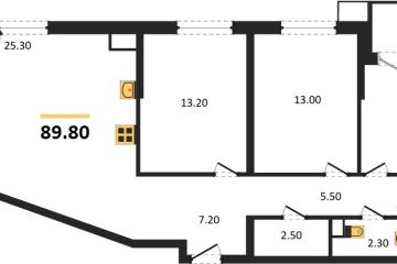 Фото №1: 3-комнатная квартира 89 м² - Краснодар, мкр. Парк Победы, ул. имени Героя Дангириева, 2к1