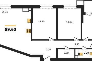 Фото №1: 3-комнатная квартира 89 м² - Краснодар, мкр. Парк Победы, ул. имени Героя Дангириева, 2к1