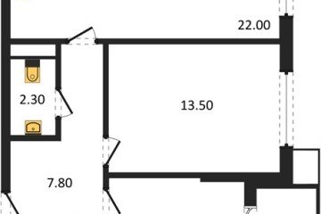Фото №1: 2-комнатная квартира 64 м² - Краснодар, мкр. Парк Победы, 