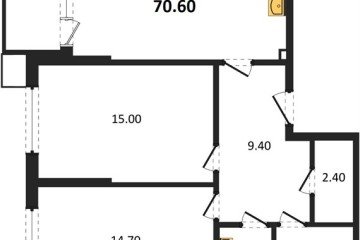 Фото №1: 2-комнатная квартира 71 м² - Краснодар, мкр. Прикубанский внутригородской округ, 