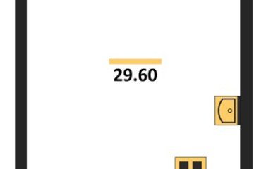 Фото №1: Студия 29 м² - Краснодар, мкр. жилой комплекс Рекорд, ул. Новороссийская, 102/8к5