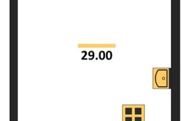 Фото №1: Студия 29 м² - Краснодар, мкр. жилой комплекс Рекорд, ул. Новороссийская, 102/8к5