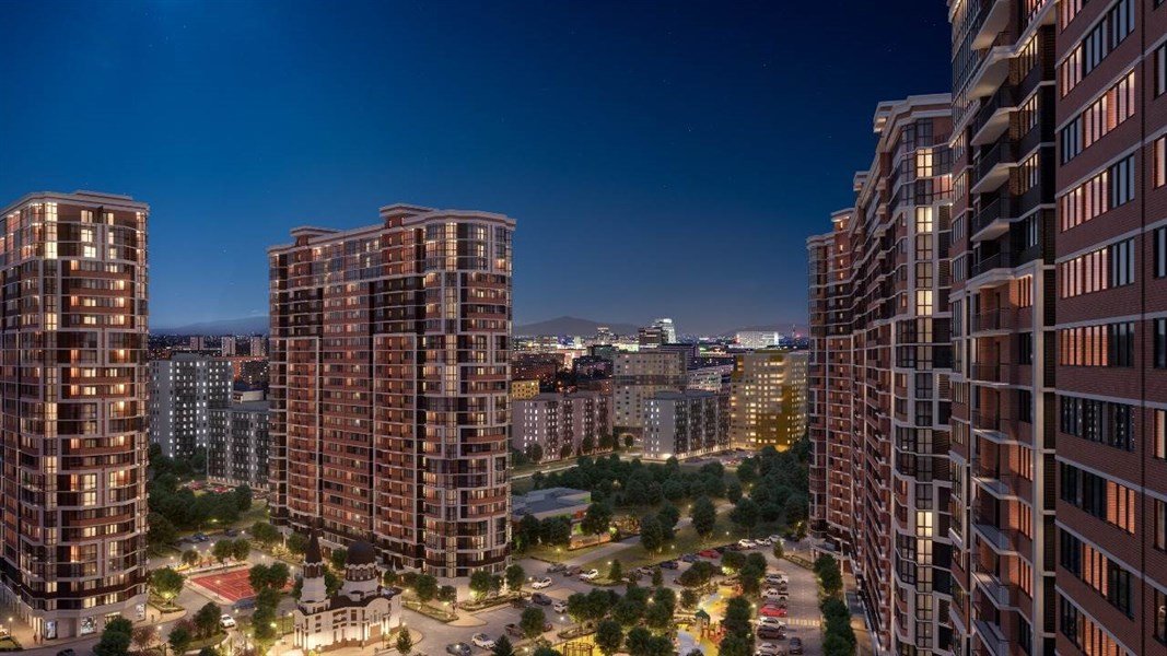 Фото №3: 3-комнатная квартира 90 м² - Краснодар, ЖК Рекорд, Карасунский внутригородской округ, Центральный внутригородской округ, Черёмушки, мкр. жилой комплекс Рекорд, ул. Новороссийская, 102/8к5