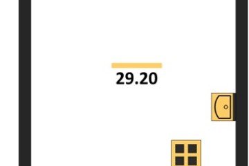 Фото №1: Студия 29 м² - Краснодар, мкр. жилой комплекс Рекорд, ул. Новороссийская, 102/8к5