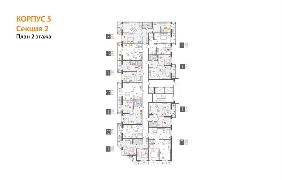 Фото №8: Студия 32 м² - Краснодар, ЖК Рекорд, Карасунский внутригородской округ, Центральный внутригородской округ, Черёмушки, мкр. жилой комплекс Рекорд, ул. Новороссийская, 102/8к5