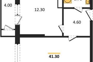 Фото №1: 1-комнатная квартира 41 м² - Краснодар, мкр. жилой комплекс Рекорд, ул. Новороссийская, 102/8к5