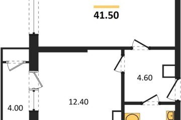 Фото №1: 1-комнатная квартира 41 м² - Краснодар, мкр. жилой комплекс Рекорд, ул. Новороссийская, 102/8к5