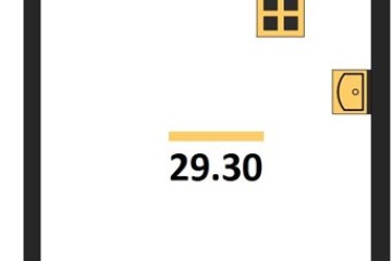 Фото №1: Студия 29 м² - Краснодар, мкр. жилой комплекс Рекорд, ул. Новороссийская, 102/8к5