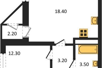 Фото №1: 1-комнатная квартира 47 м² - Краснодар, мкр. жилой комплекс Рекорд, ул. Новороссийская, 102/8к5