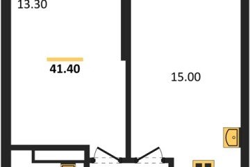 Фото №1: 1-комнатная квартира 41 м² - Краснодар, мкр. жилой комплекс Рекорд, ул. Новороссийская, 102/8к5